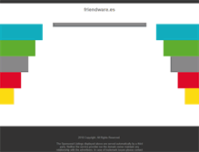 Tablet Screenshot of friendware.es